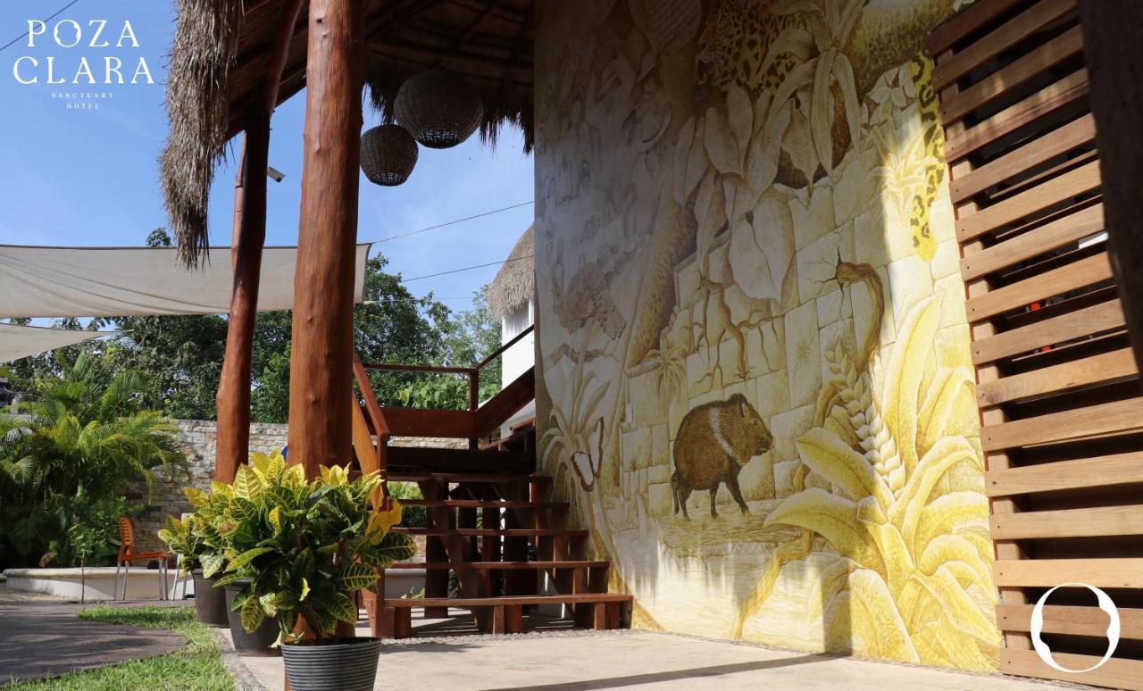 Poza Clara Sanctuary Hotel Bacalar Ngoại thất bức ảnh